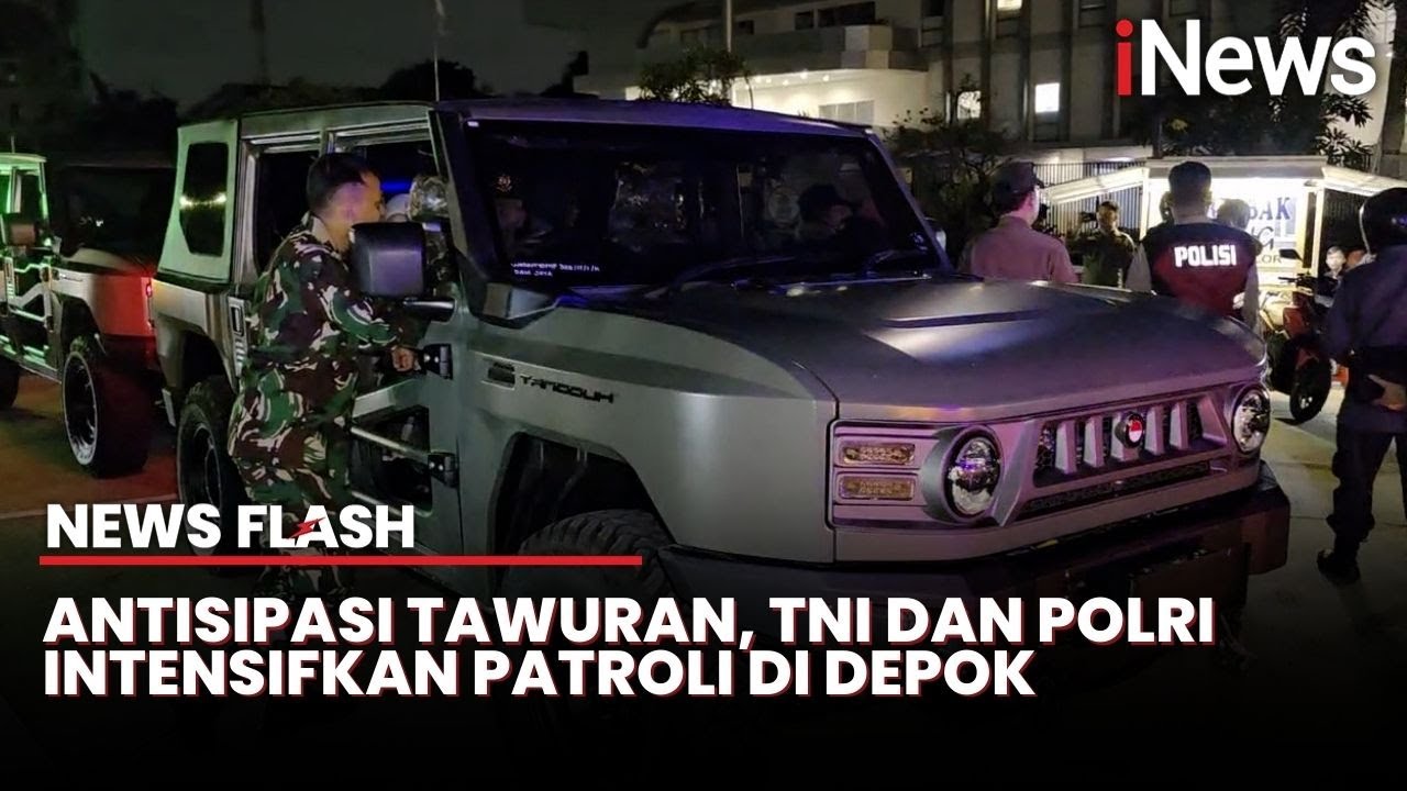 Cegah Tawuran Ramadan, Koramil Sukmajaya Gelar Patroli Maung TNI | News Flash