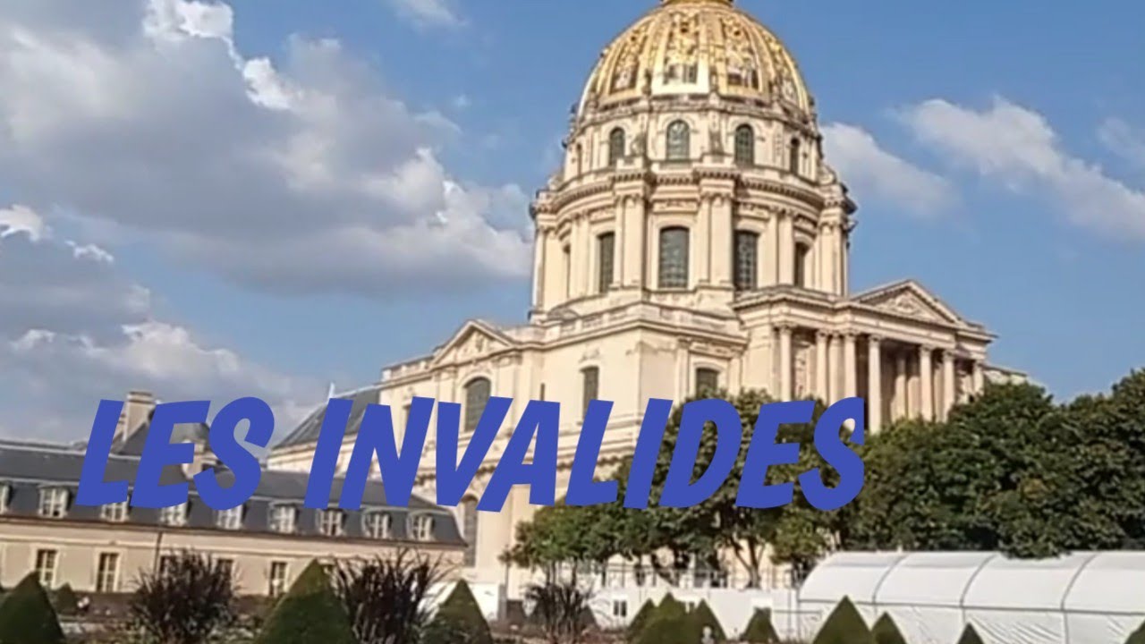 الكنيسة والمقبرة العسكرية الباريسية les invalides