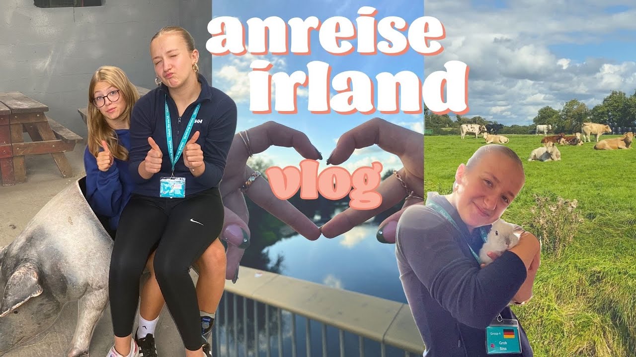 the beginning of my exchange year in ireland 🇮🇪 Auslandsjahr Irland | Sina Vlog 1