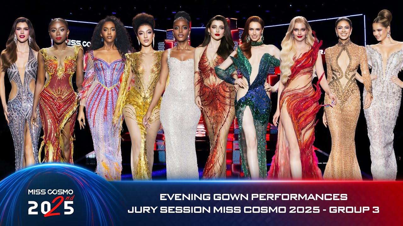 Evening Gown Performance | Jury Session Miss Cosmo 2025 - Part 3