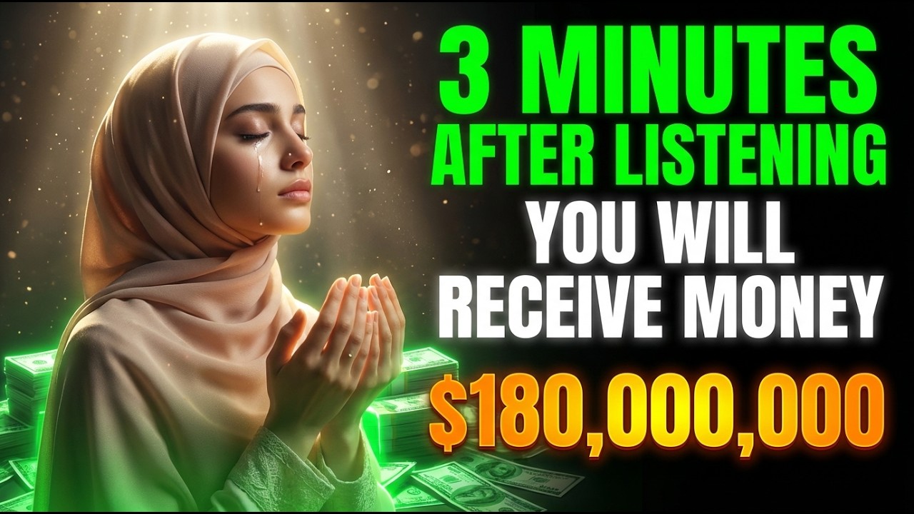 Listen to This Dua for Rizq and Wealth | Powerful Prayer to Attract Money, Barakah and Blessings