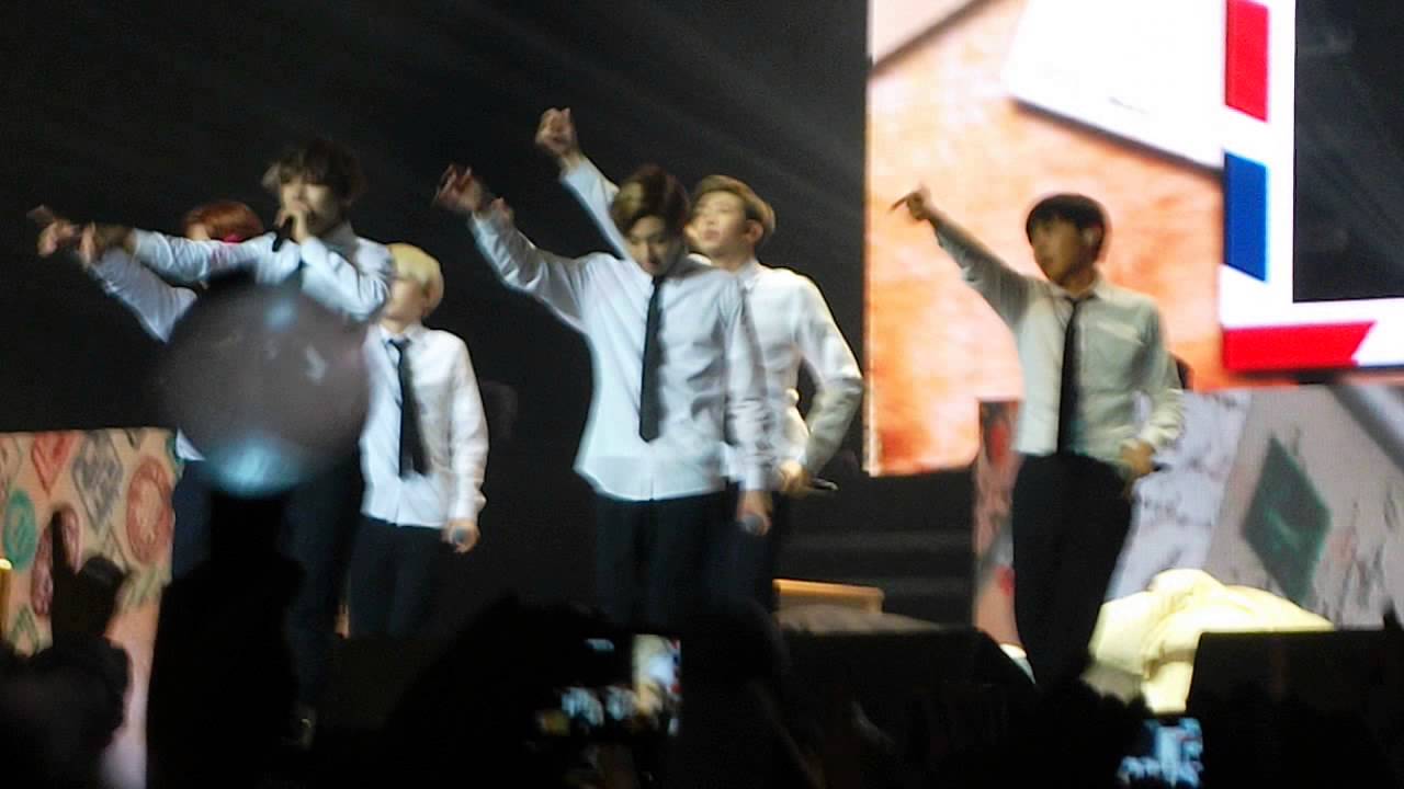 [Fancam] 150802 #TRBinChile BTS - 하루만 (Just One Day) @ TRB in Chile