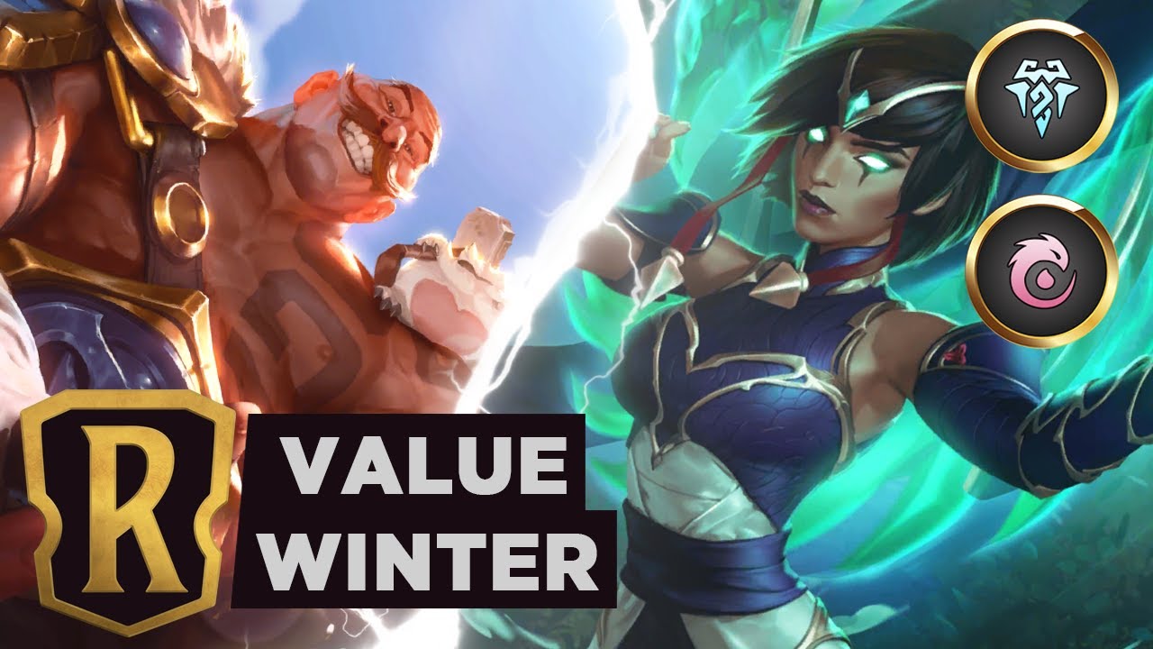 KARMA & BRAUM Value Winter | Legends of Runeterra Deck