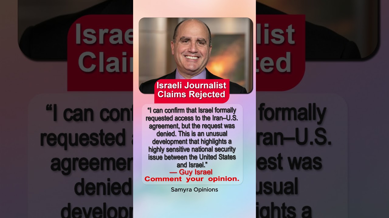 Israeli Journalist&rsquo;s Big Claim: US-Iran Deal Kept Secret From Israel?
