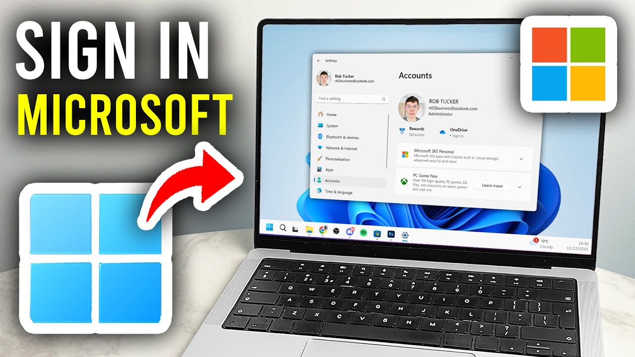 How To Sign In Microsoft Account In Windows 11 - Step By Step