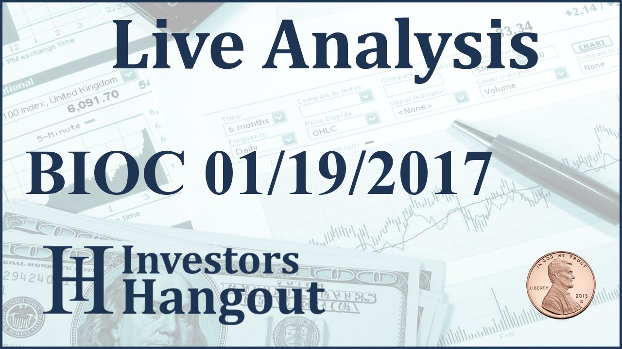BIOC Stock Live Analysis 01-19-2017