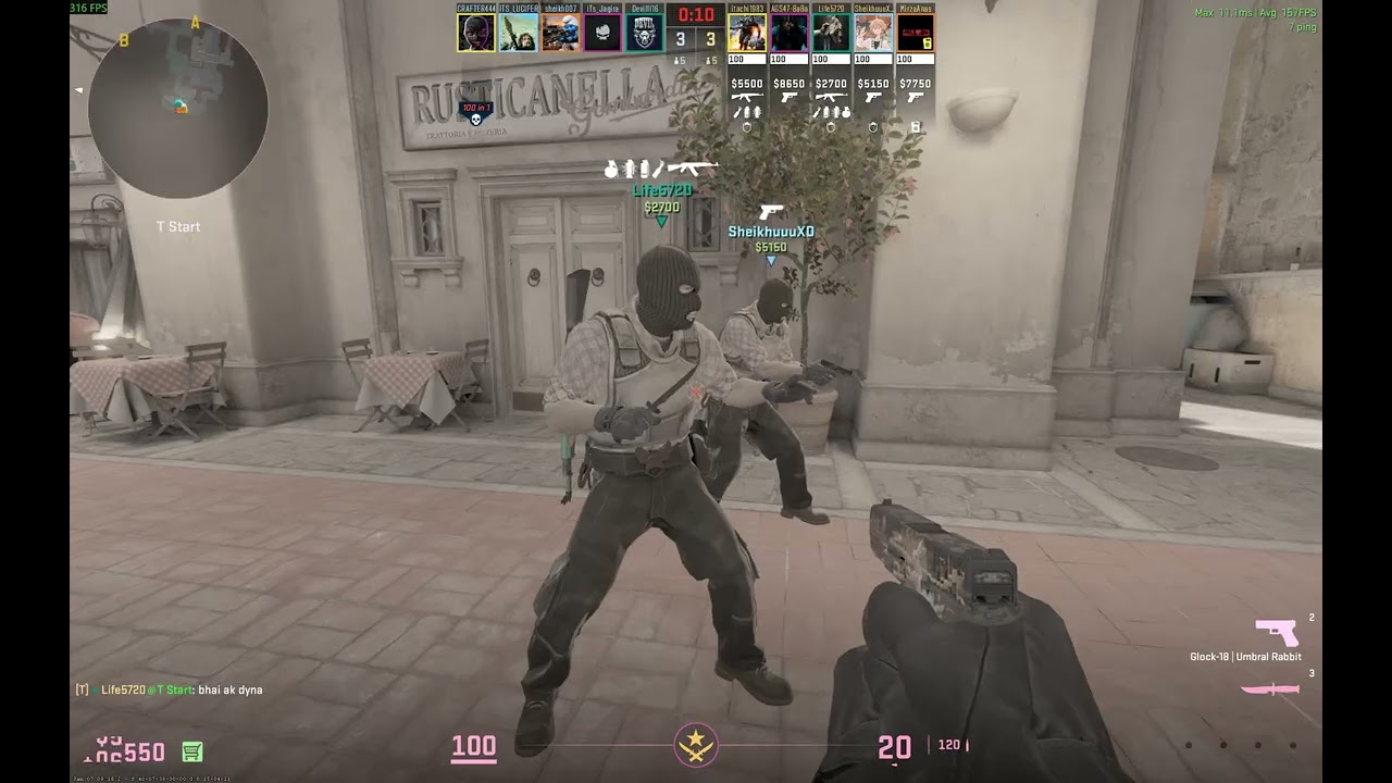 Counter Strike 2 | RTX 4080 Ultra Settings 4K Gameplay (No Commentary) inferno map faceit cs2 match