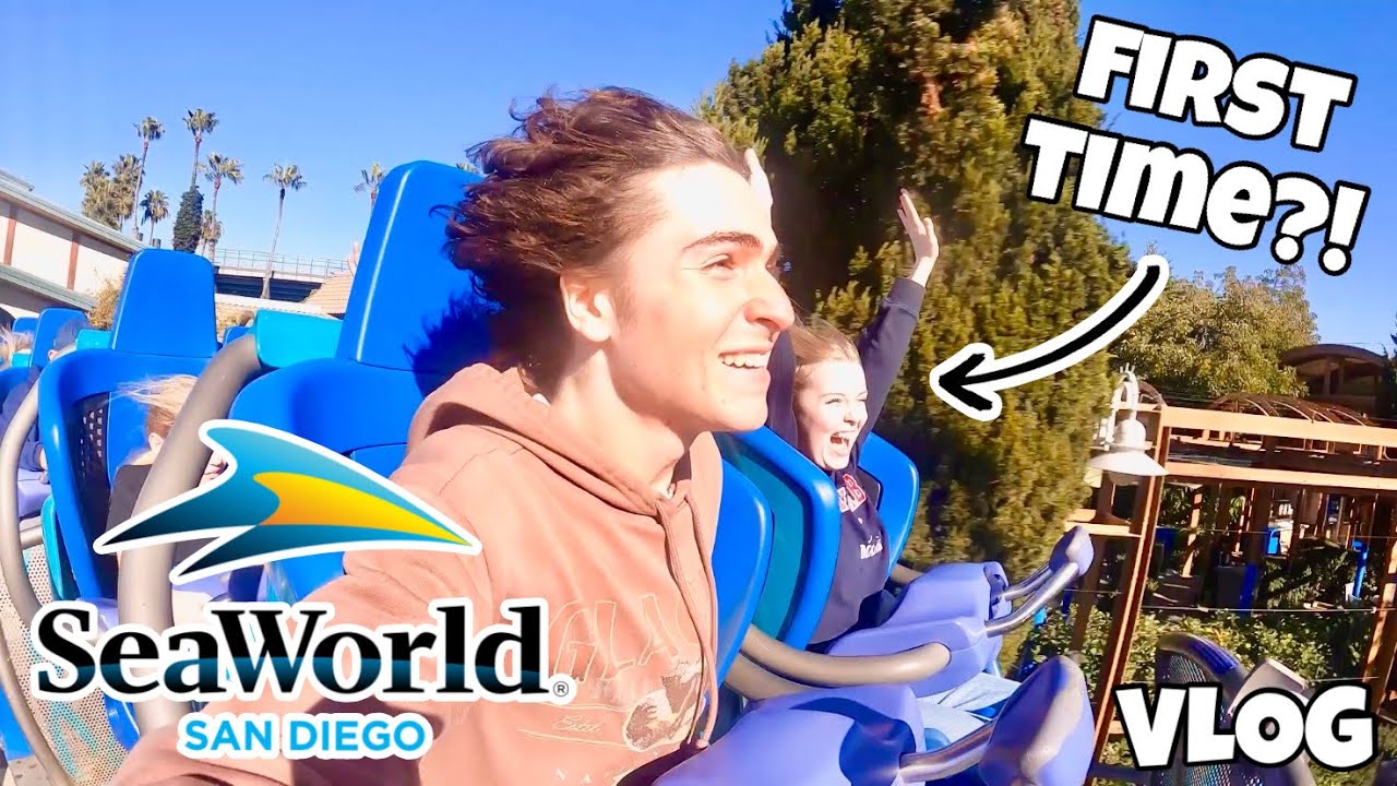 First Time Reactions to SEAWORLD SAN DIEGO | VLOG [2025]