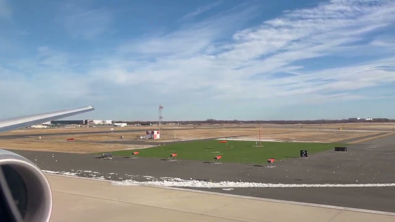 ANA 777-300ER takeoff JFK: loud GE 90 sound