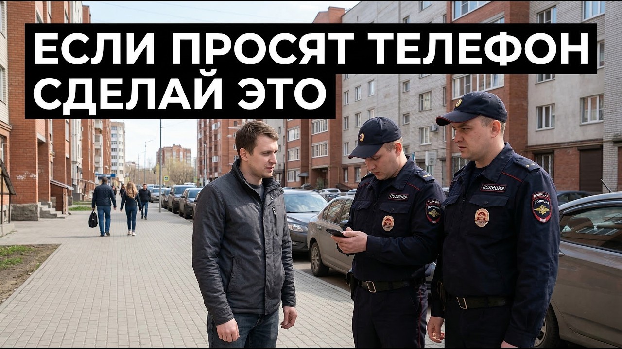 Требуют телефон на улице — не делай эту ошибку
