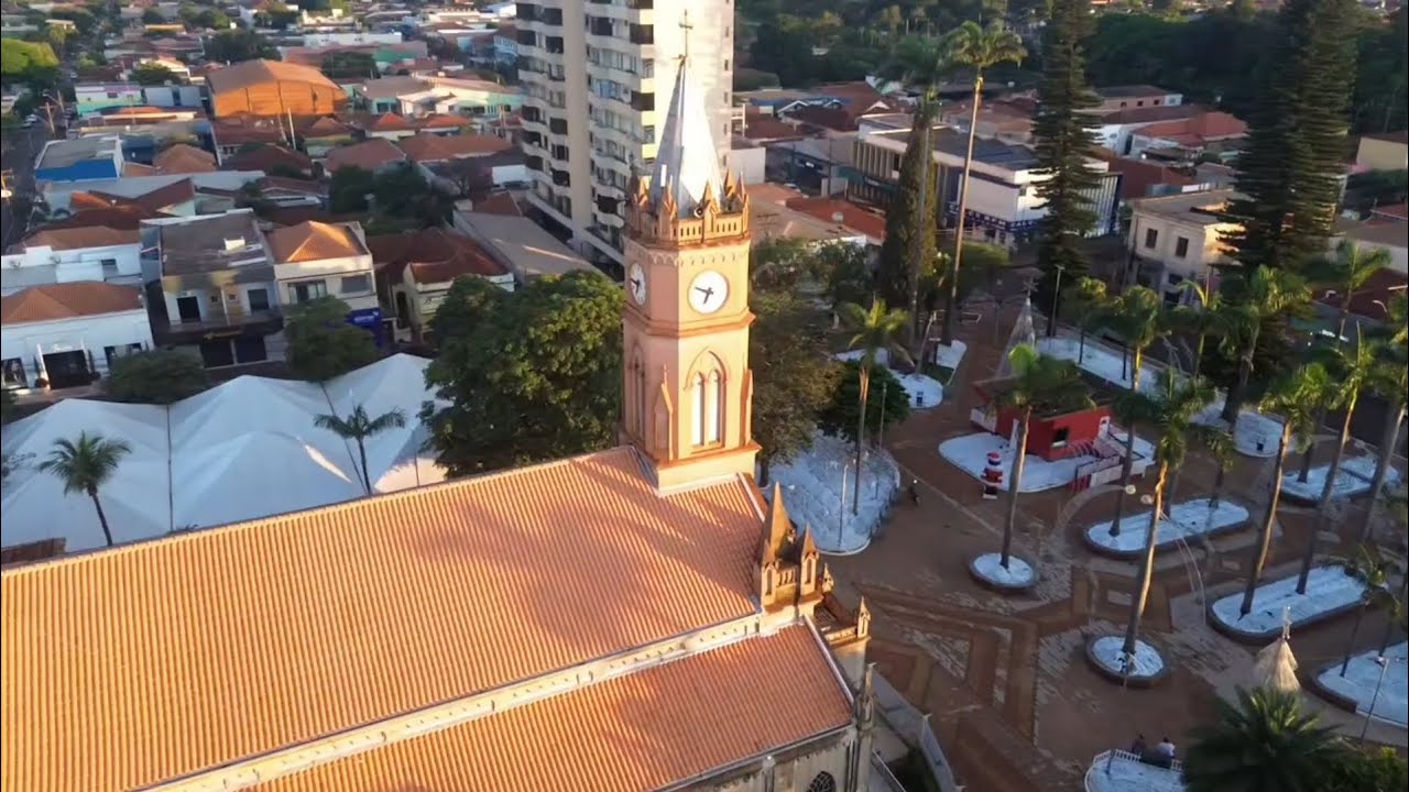 Palmital SP vista do alto 🇧🇷 | Voo de Drone DJI Mini 3