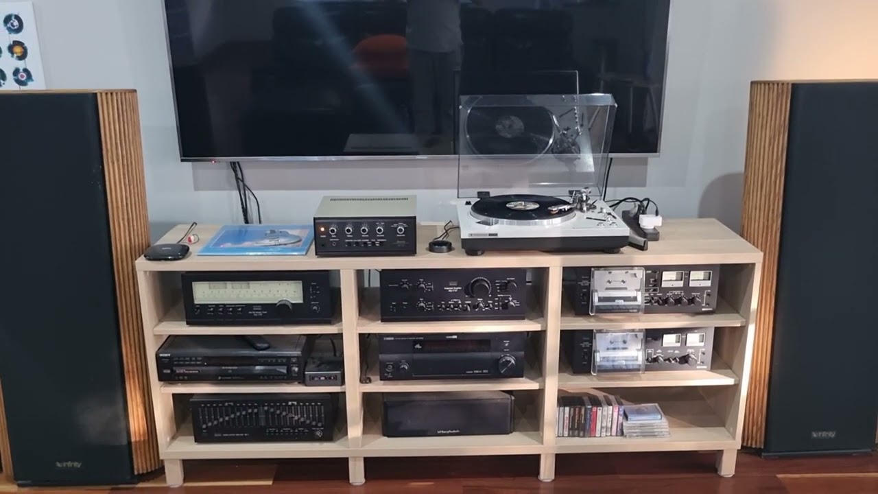 Legendary 1969 Sansui AU-222 Integrated Amp Fully Restored. Demo Dire Straits So Far Away
