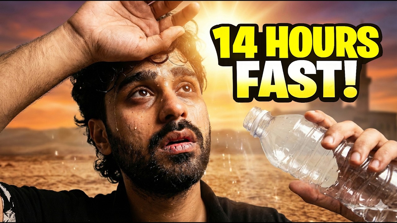 14 Hours Without Food & Water 😭 | First Roza in Australia 🇦🇺