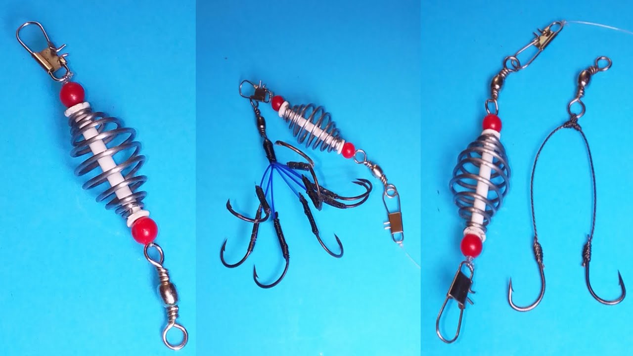 (Fishing Tool Hacks) You Can Easily Make a Fishing Spring Feeder with Very Low Cost!