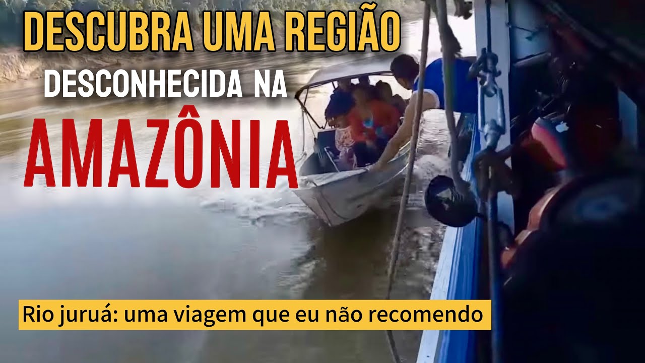 De Carauari a Itamarati, viajando 3 Dias pelo Rio Juruá no Extremo do Amazonas 