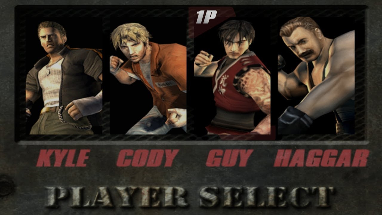 Final Fight: Streetwise All Characters [PS2]