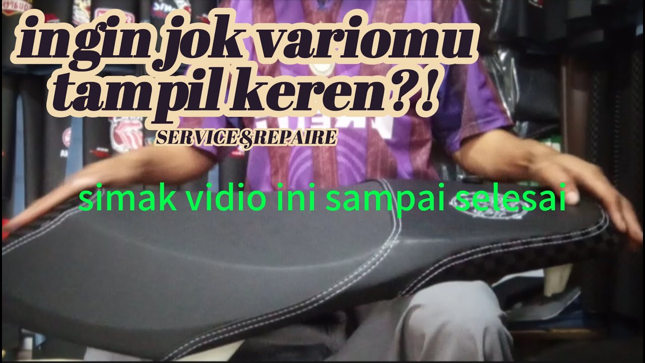 modifikasi jok motor vario #servisjok #pasang #papasjok