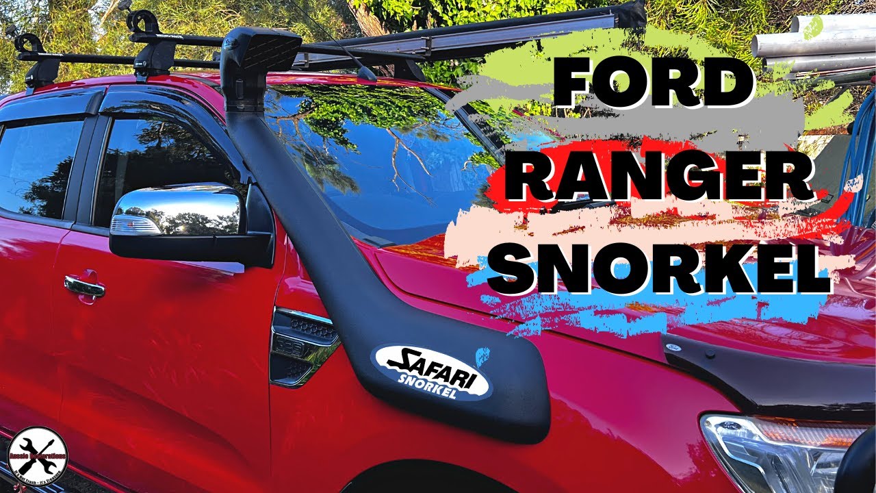 New 4X4 Safari Snorkel Install // Power Gains #arb4x4 #4x4diesels #fordranger