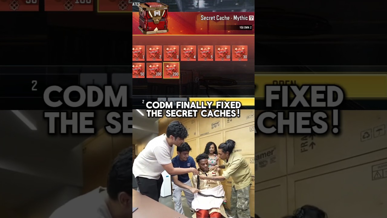 CODM Finally Fixed The Secret Caches! 🥳