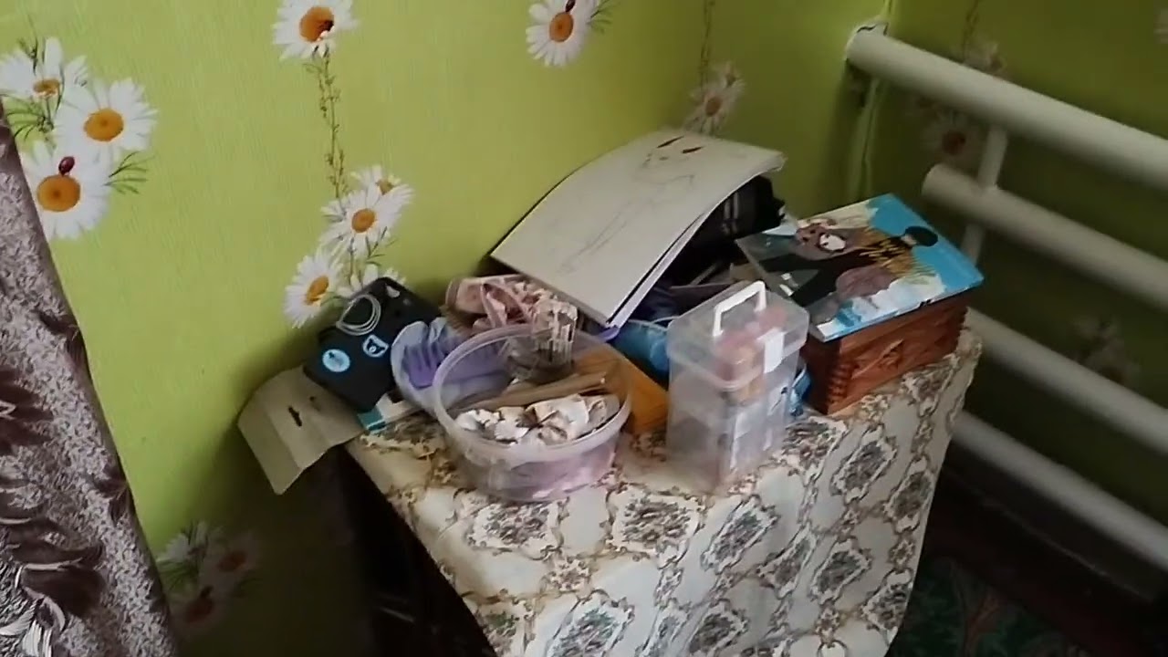 Показываю мою комнату 