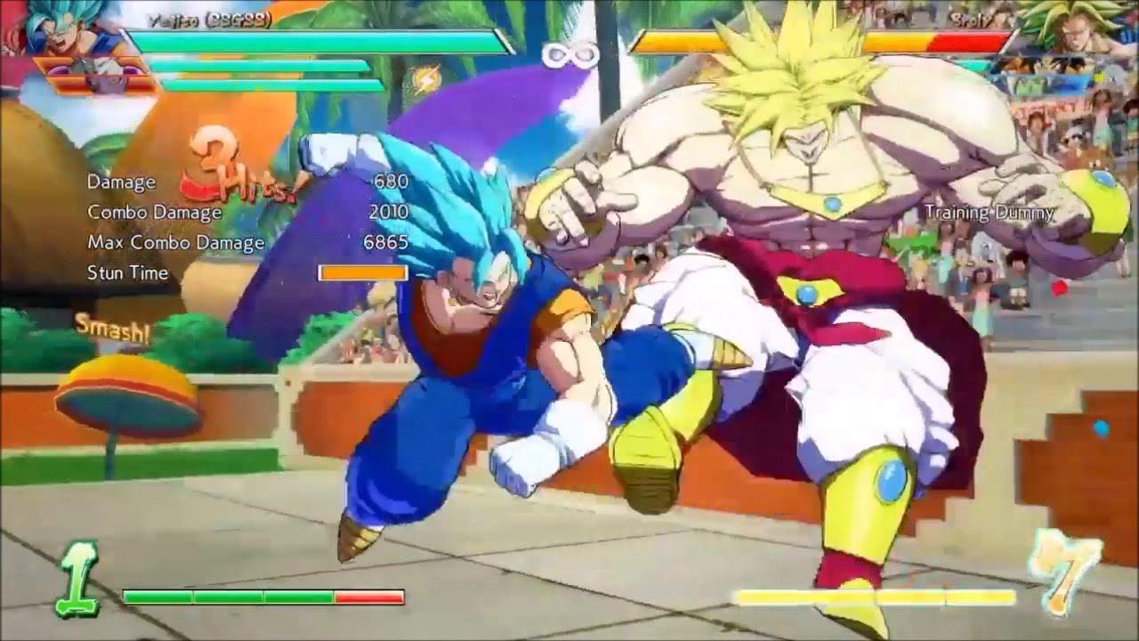 Vegito DBFZ optimal max damage corner BNB 2019 patch notes