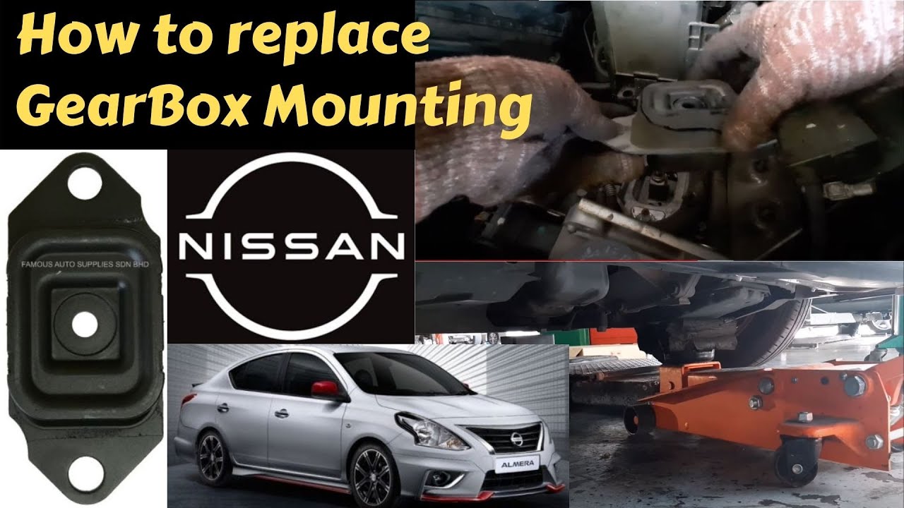 Replace Nissan Almera/Latio/Sunny/Versa N17 HR15DE 1.5L Gear Box Mounting 更換日產陽光變速箱脚