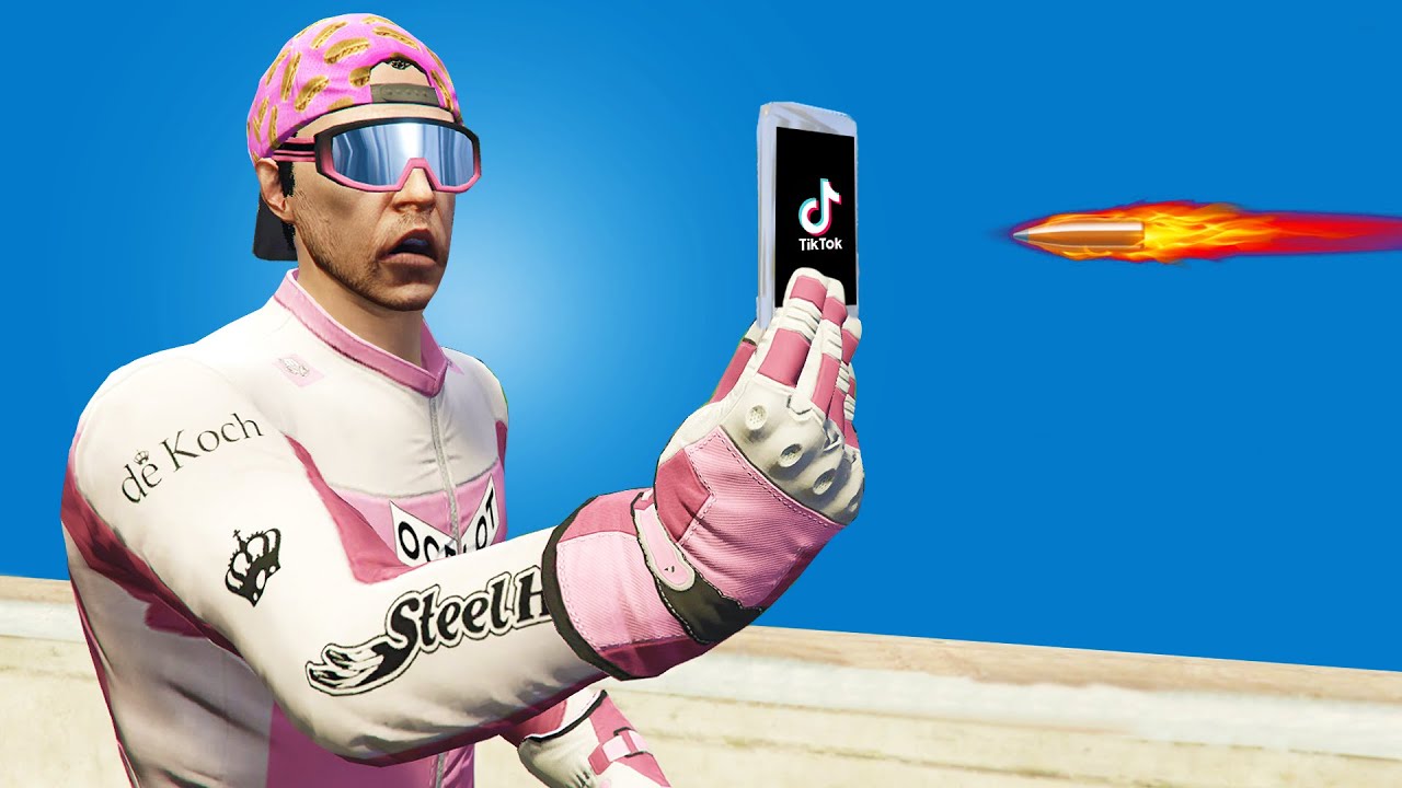 Вынужден выживать, используя только глюки TikTok в GTA 5
