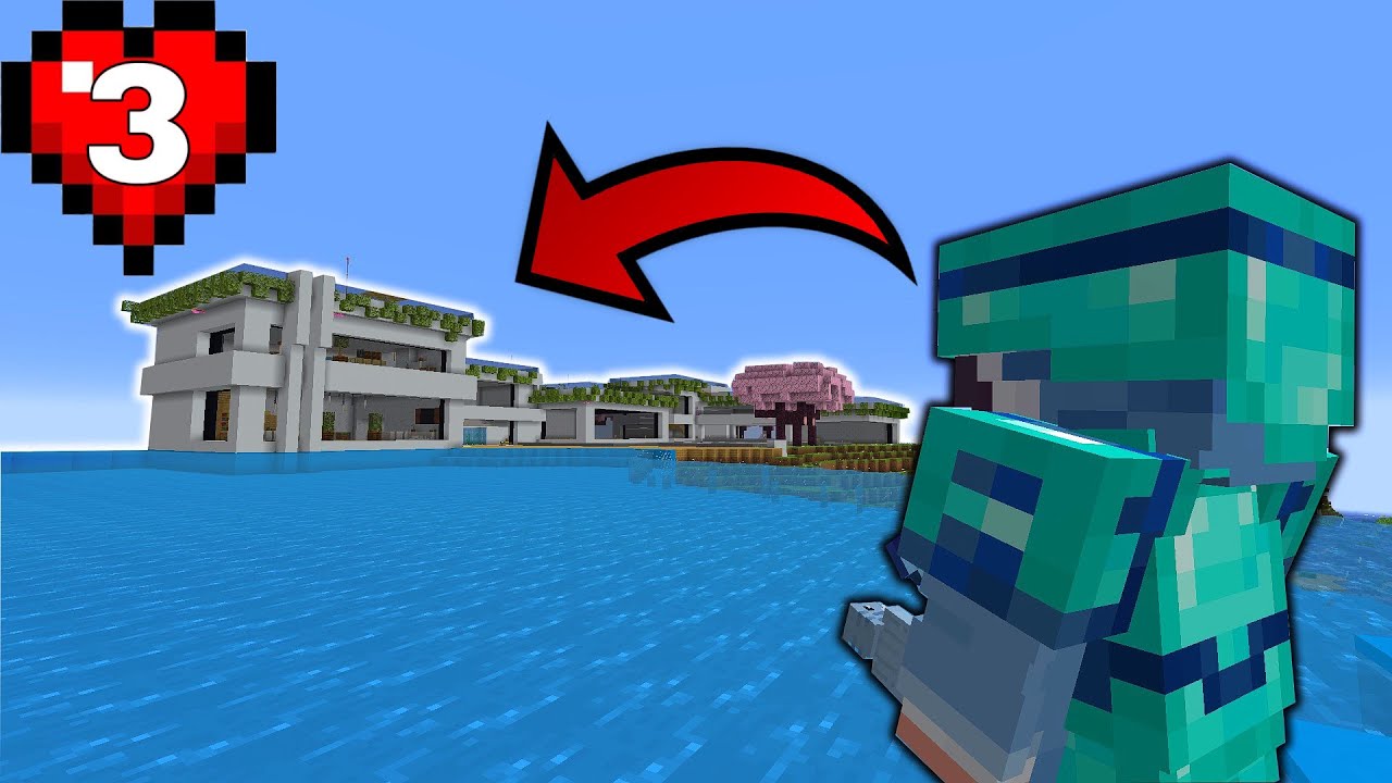 Tôi xây CĂN NHÀ ĐẦU TIÊN trong Minecraft 1.20