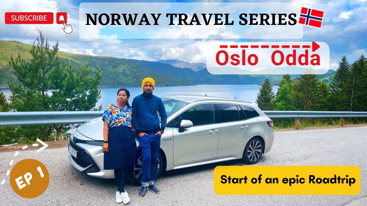 Ep 1: Norway Roadtrip - Oslo to Odda | Indians in Norway - An Exploring Eyes Vlog