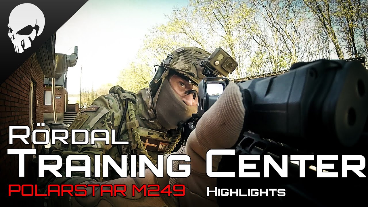 R&ouml;rdal Training Center Highlights | Polarstar M249 Para - Danish Airsoft [60fps]