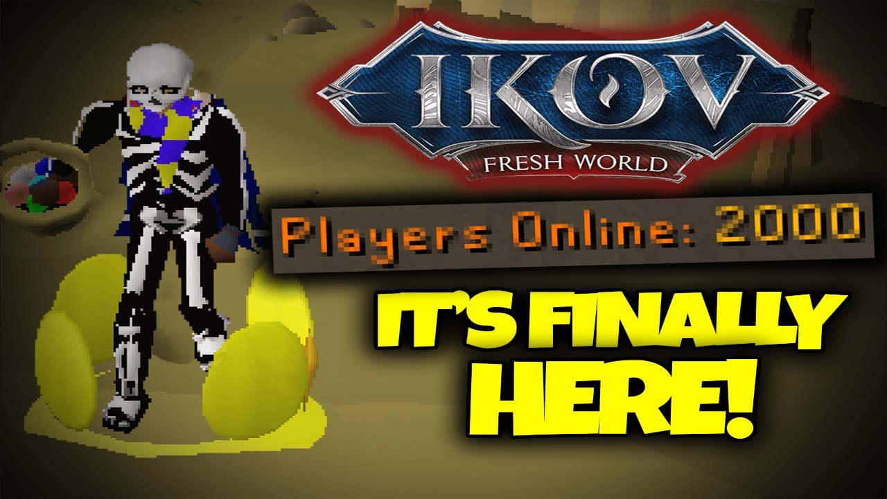 Ikov RSPS Fresh World is BACK BETTER THAN EVER THIS FRIDAY... 1000+ PLAYERS?! $50 GIVEAWAY!