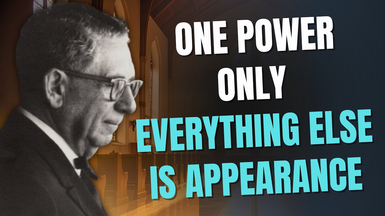 JOEL S. GOLDSMITH Reveals the SECRET OF SPIRITUAL HEALING — ONE POWER ONLY, FEAR HAS NONE
