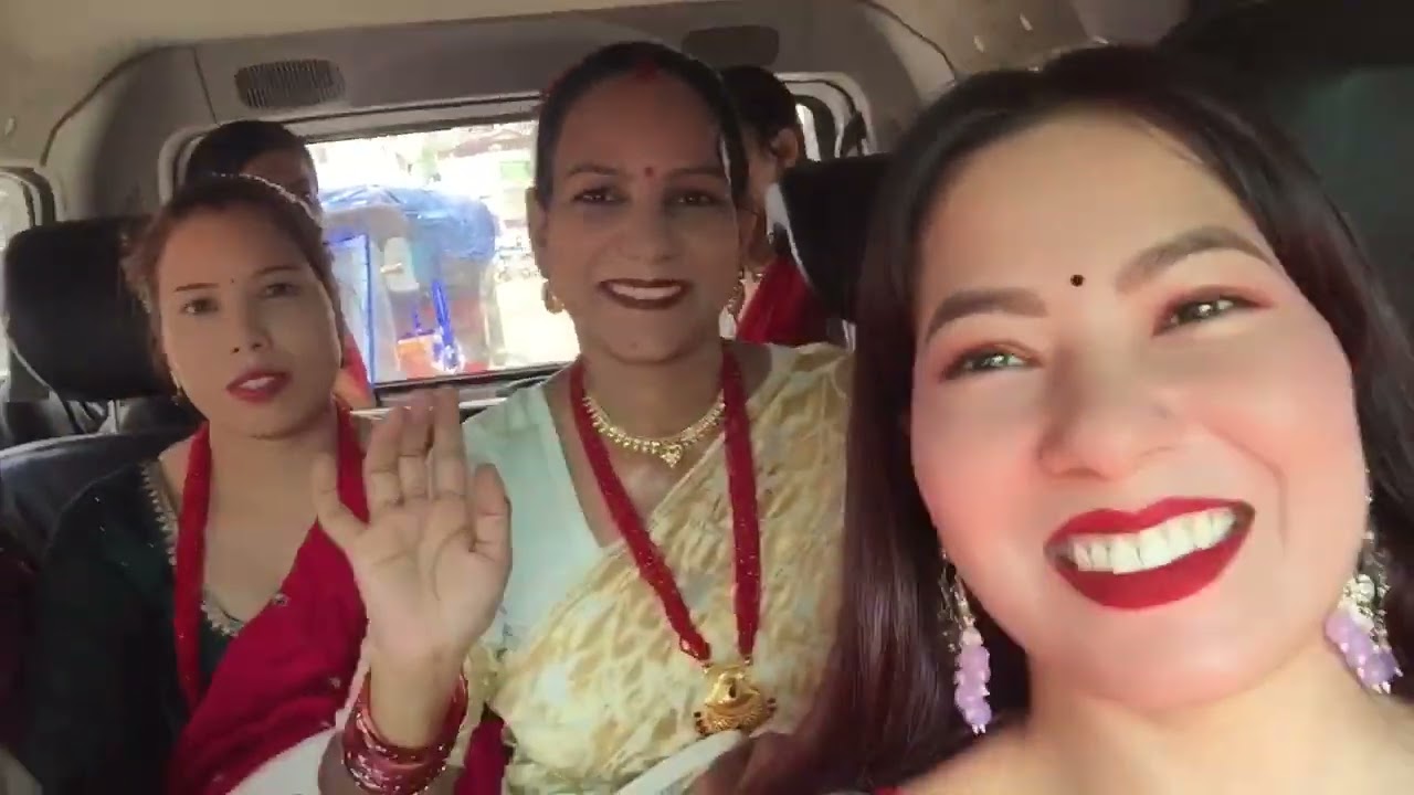 Teej celebration with zenus hospital family ❤️❤️#celebration #teej #happy #moments