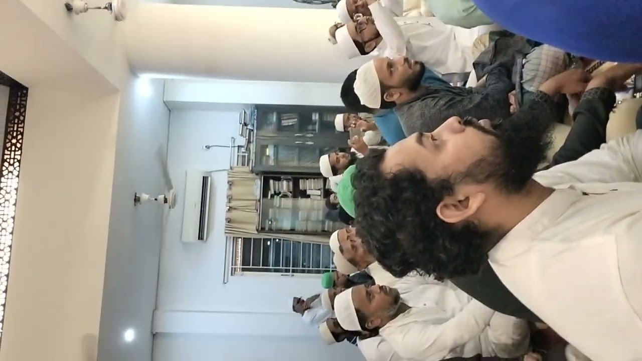 ২৩ রমজান খতমে তারাবীহ নামাজ শেষে আলোচনা