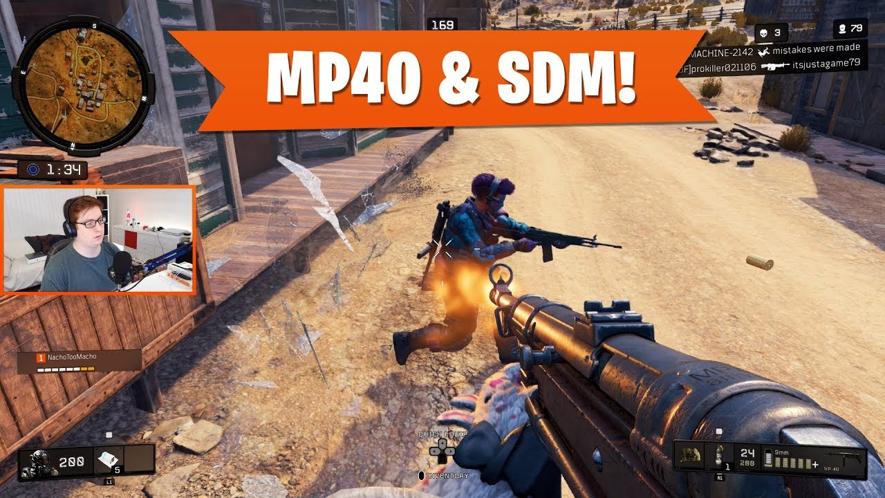MP40 & SDM! | Black Ops 4 Blackout | PS4 Pro