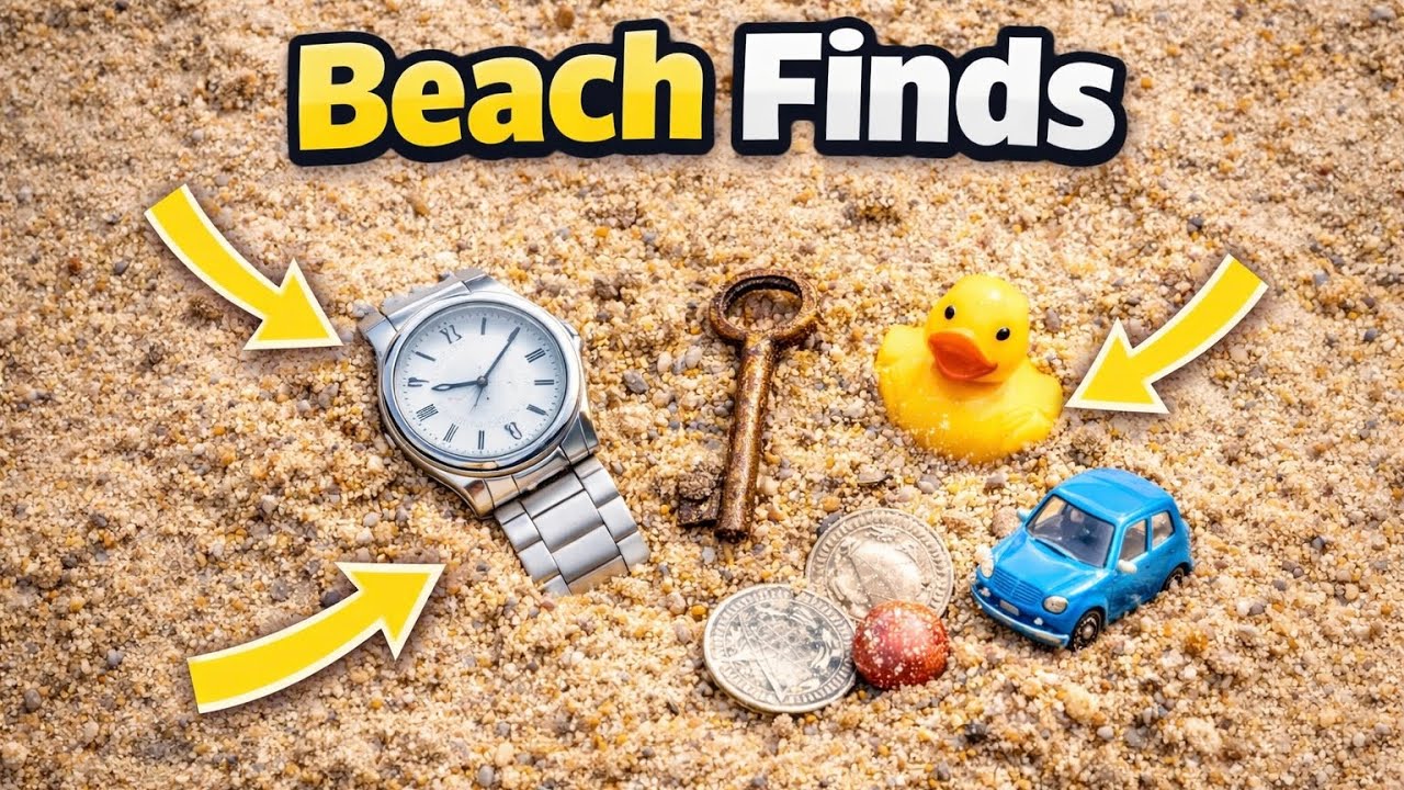 Sifting the Sand… And Look What I Found #beachclean #treasuresearch #beachcleanup #treasuretrove