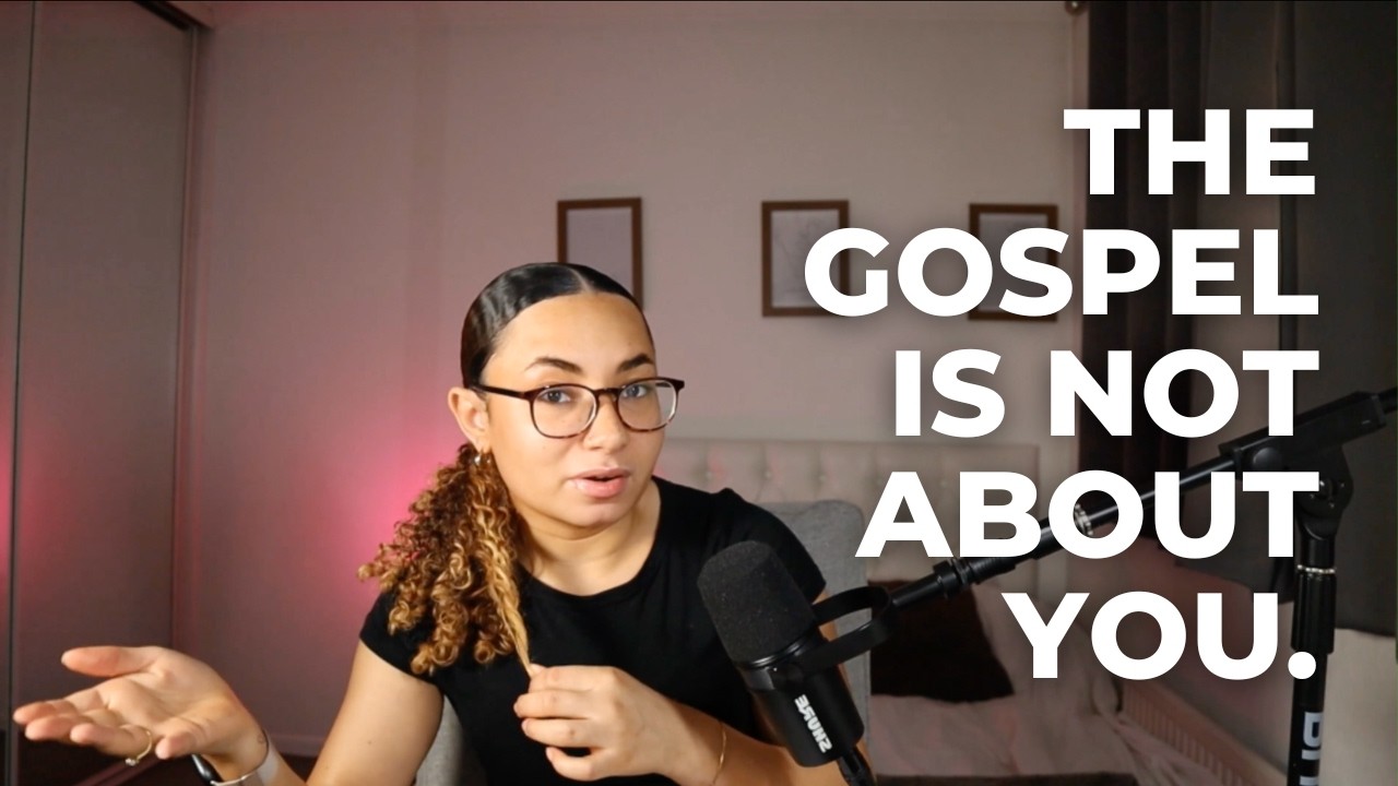 the gospel is not about you.