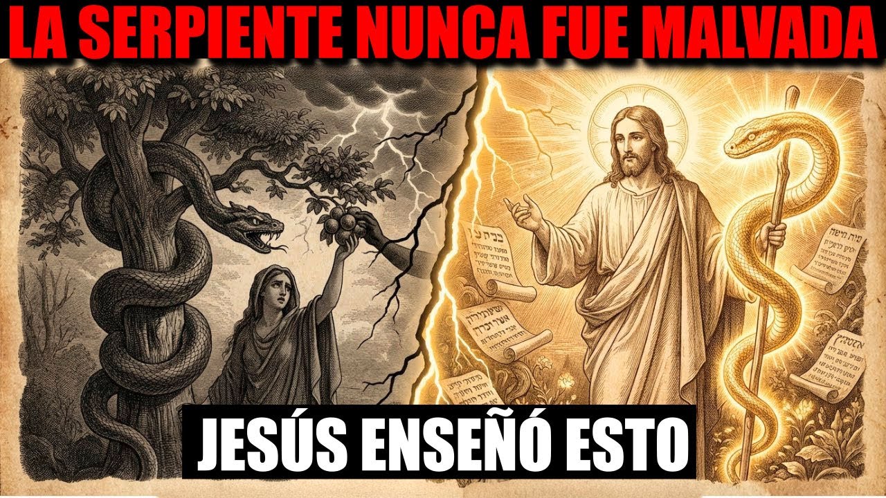 JESÚS ENSEÑÓ A LA SERPIENTE — LA IGLESIA OCULTÓ LA VERDAD (La Ascensión de la Mónada Kundalini)