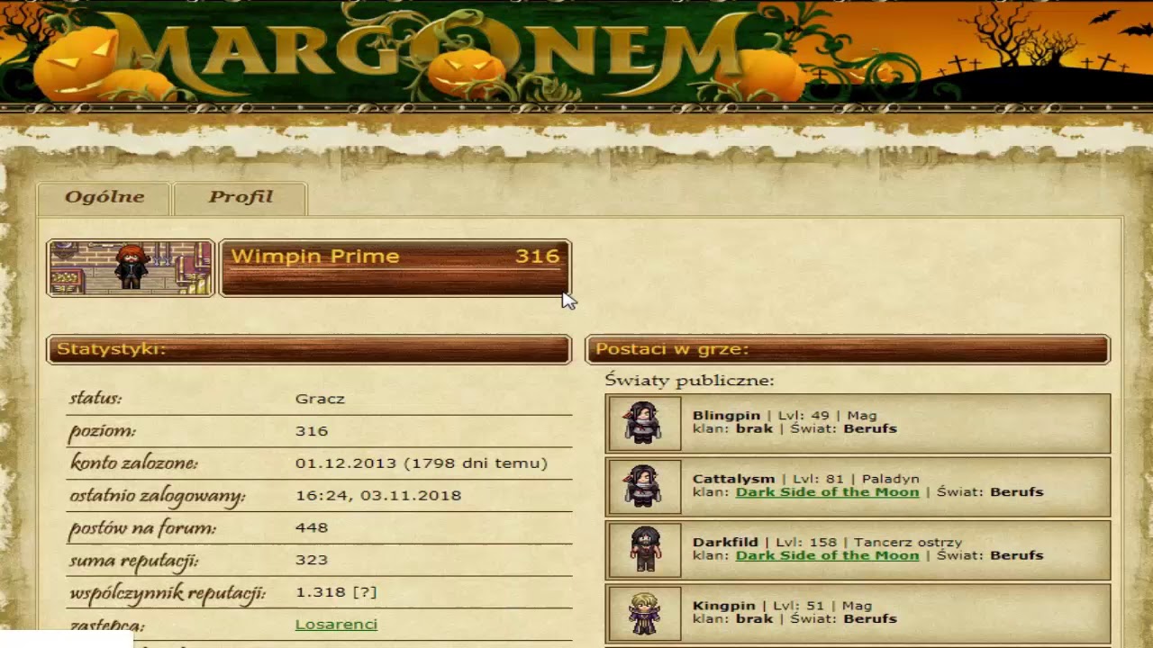 #3 Ocena gracza WIMPIN