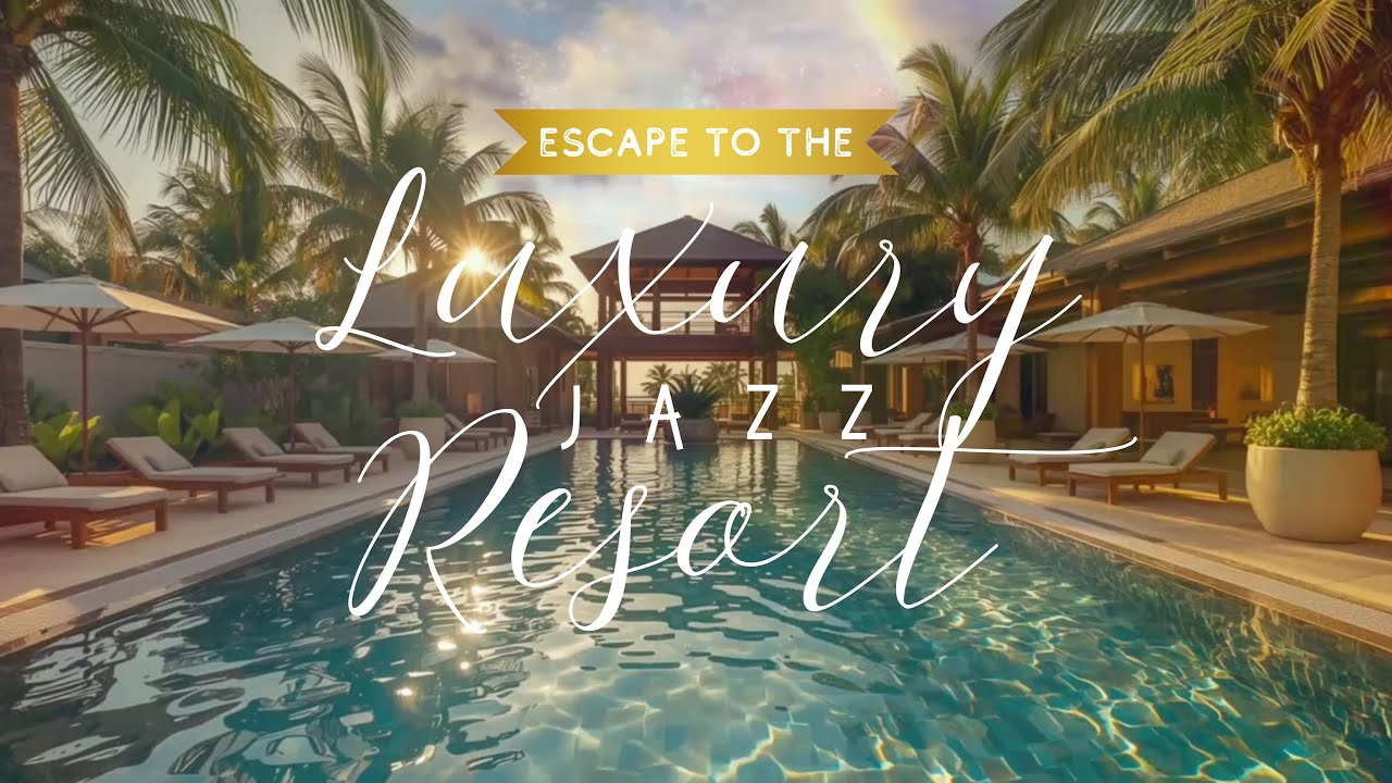 Escape to the Resort Jazz | Elegant Chill Live Music for Relaxation & Mood
