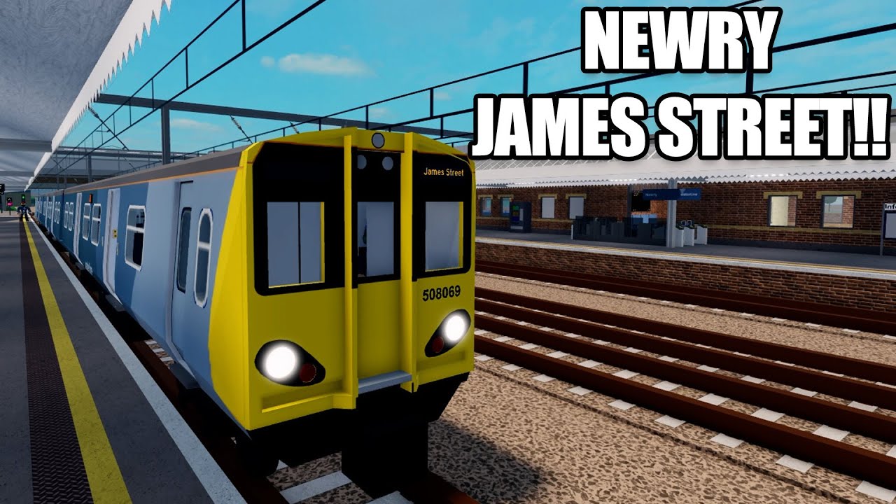 DRIVING THE CLASS 508 FROM NEWRY TO JAMES STREET!!