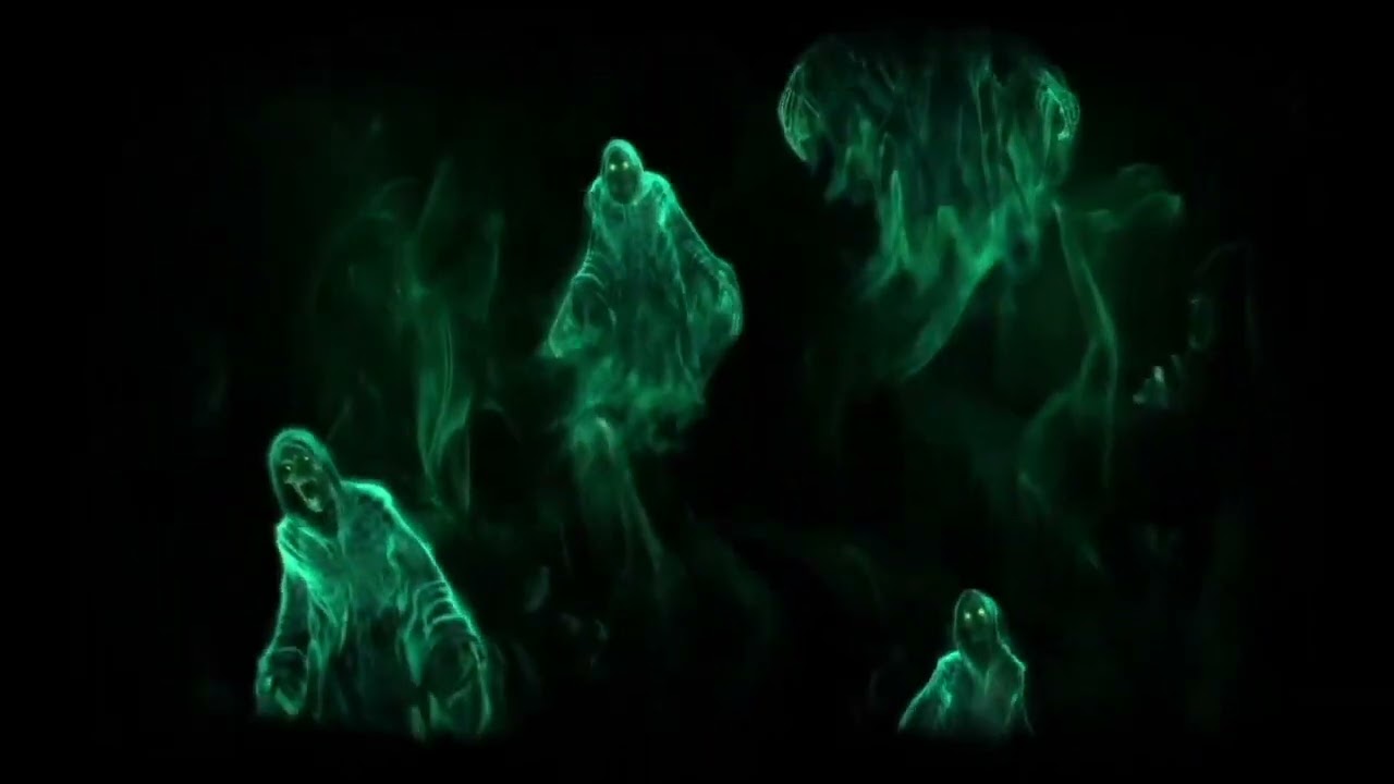 Halloween - Window Projection - Scary ghosts - Window Projector DIY - Spooky