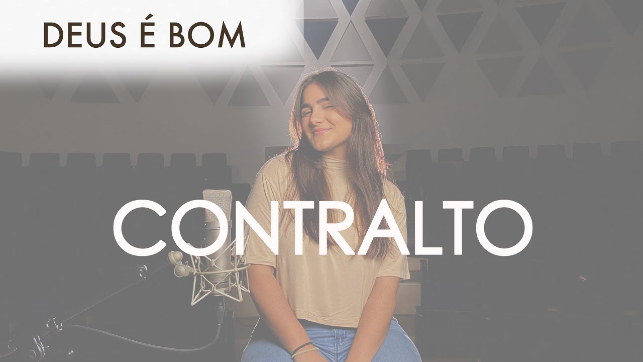 CONTRALTO - Deus é Bom | Kit de Voz