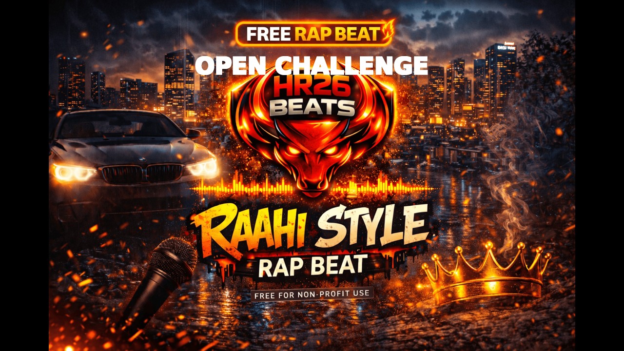 👉 RAPPERS OPEN CHALLENGE 🔥 | Raahi Style | KRSNA x Raftaar Vibe | HR26 Beats l