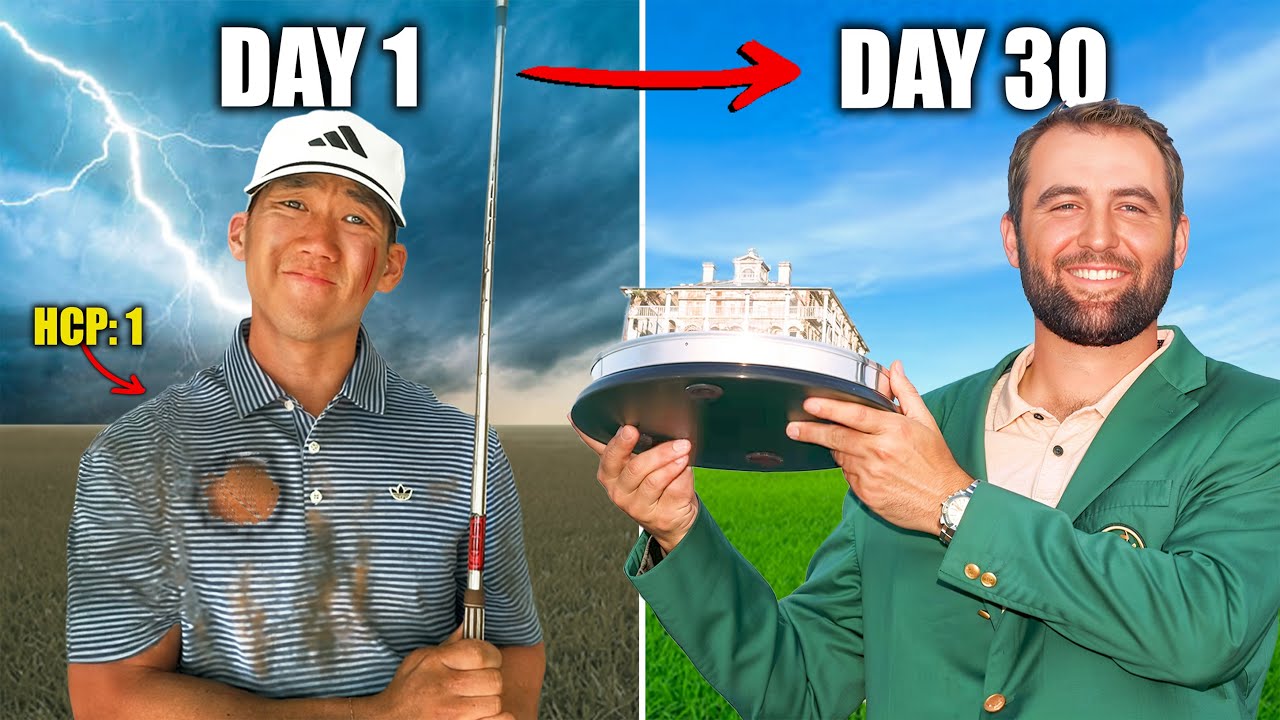I Trained like Scottie Scheffler for 30 days.. HERE'S WHAT HAPPENED!