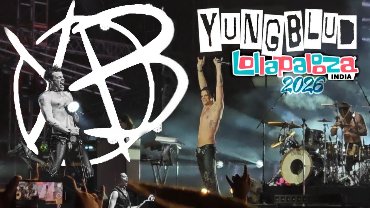 YUNGBLUD First time India Live. LOLLAPALOOZA India - 26 #yungblud #lollapalooza #india