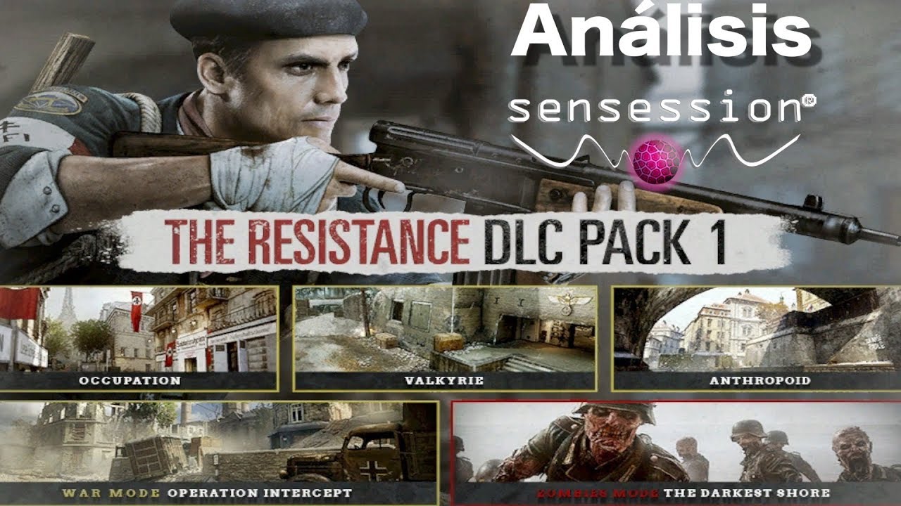 COD WWII DLC#1 La Resistencia Análisis Sensession