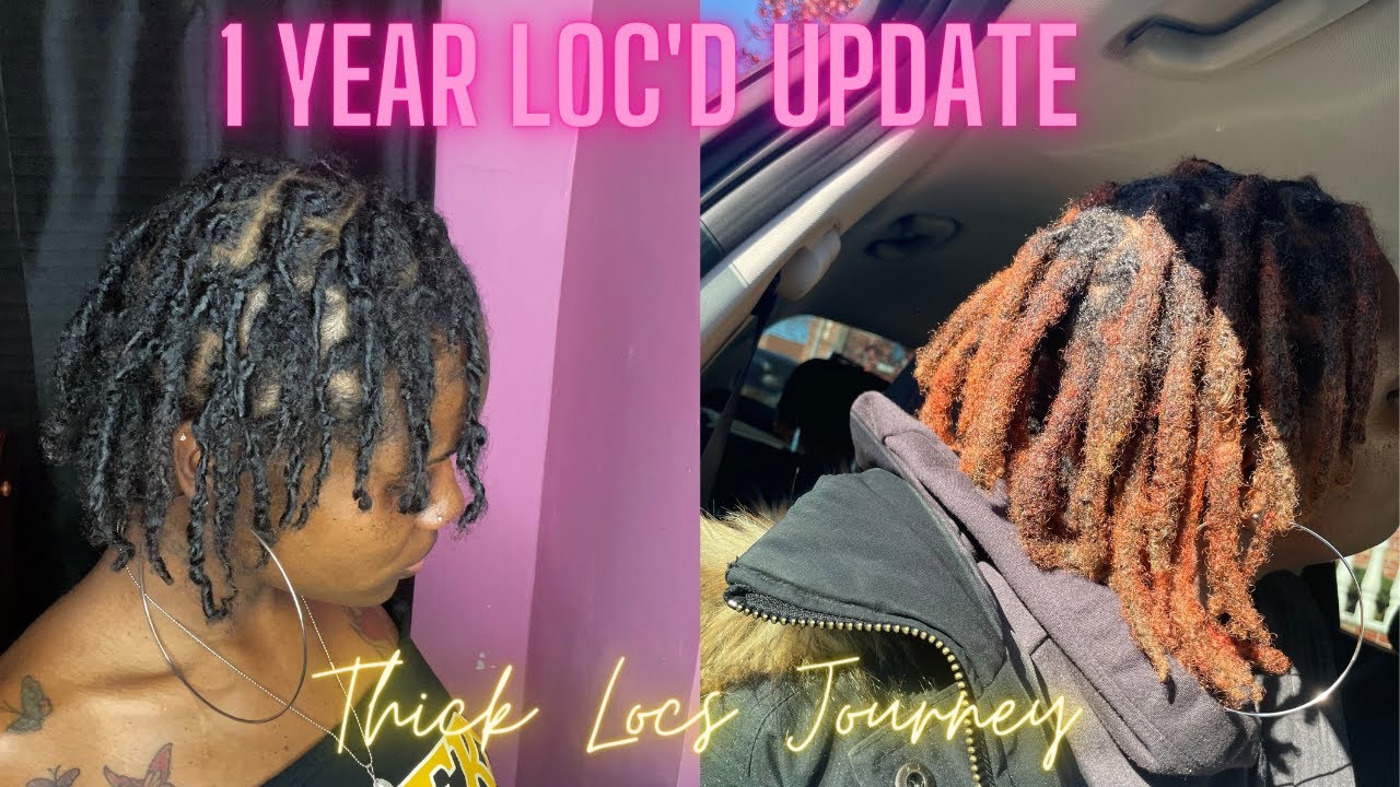 1 YEAR LOC UPDATE!! | Thick Locs Journey | Loc Journey Tips!