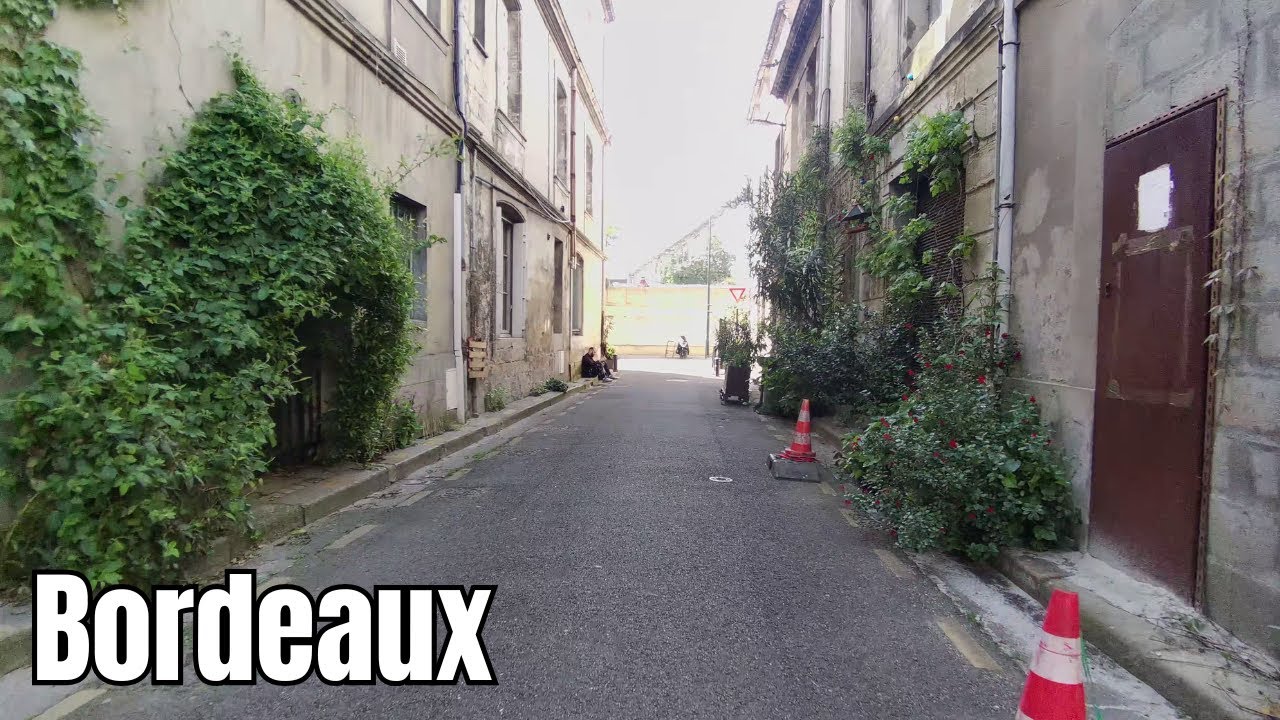 France - Bordeaux - walking around Saint Jean train station