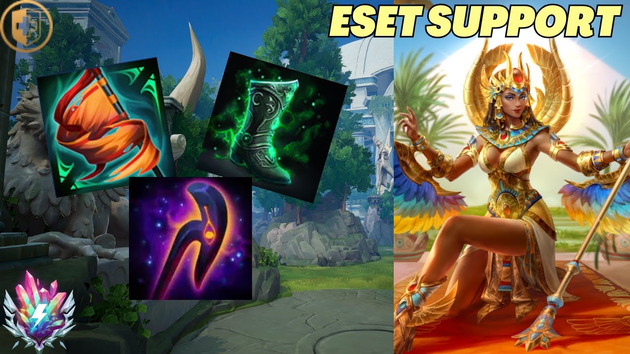 SCEPTERS AND SPIRIT BALLS!!! | Eset Deity Support Smite 2 Gameplay